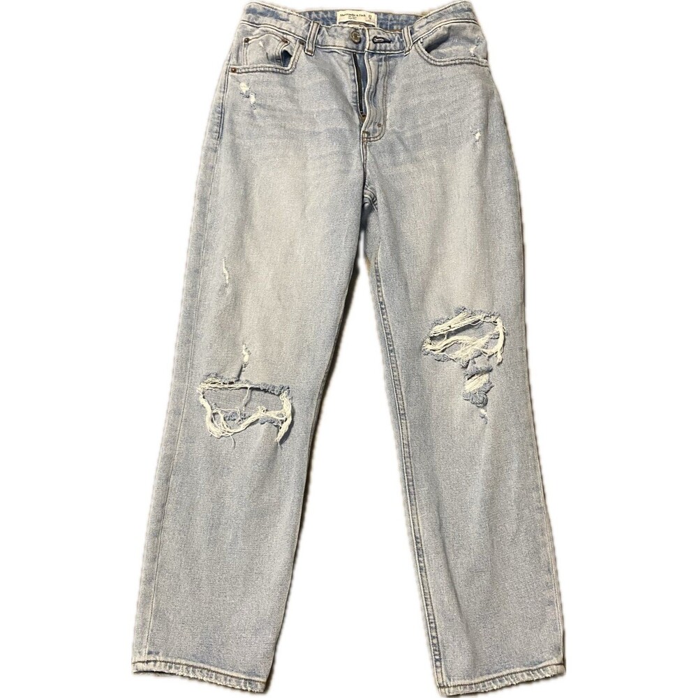 Abercrombie & Fitch Curve Love High Rise Jeans Size 4/27